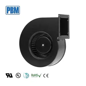 Flue 180mm Diameter Impellar Forward Curved Centrifugal Blower Single Inlet Flue Fan For Air Cooler