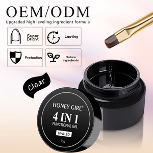 HONEY GIRL 3D UV Gel Art 3D Sculpture Miroir Poudre Doux Solide Colle Bâton Pâte À Modeler Spéléologie Moulage Nail Art Fournitures Top Coat - Product Image 5