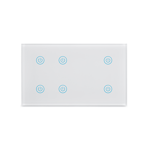 13A US/UK Standard zigbee Tuya Wall Touch Switch 6 Gang <span class=keywords><strong>Smart</strong></span> <span class=keywords><strong>APP</strong></span> controllata da Alexa Google Home - Product Image 6