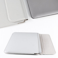 Housse multifonctionnelle pour ordinateur portable avec support, étui en PU imperméable et respirant