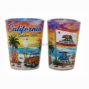 NUOVO Set <span class=keywords><strong>di</strong></span> Bicchierini Souvenir Personalizzati al 100% delle 50 Stati USA, Collezione da 1,5 oz con Decalcomanie Panoramiche, Vendita all'Ingrosso Solo in Lotti - Product Image 5