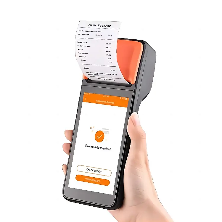 Дешевые Wi-Fi Bt Android сенсорный экран ручной парковочный талон Pos-системы с термопринтером R330C