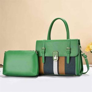 Ensemble de sacs à main pour femmes, 2 pièces, sacs fourre-tout en cuir imperméable, sacs à main en PU pour tous les jours - Product Image 6