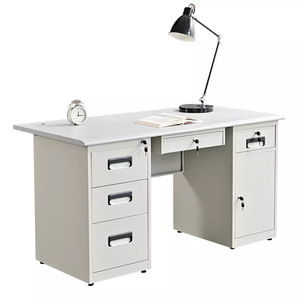 Bureau d'<span class=keywords><strong>ordinateur</strong></span> à prix avantageux avec tiroirs, mobilier de bureau réglable, cadre en métal utilisé, bureaux <span class=keywords><strong>pour</strong></span> <span class=keywords><strong>ordinateur</strong></span> portable de bureau, tables d'étude à vendre - Product Image 2