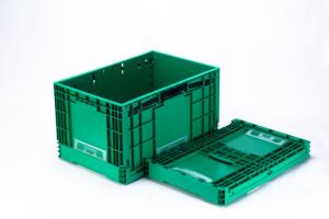 Contenedores de paletas de plástico PP plegables y apilables para almacenamiento agrícola para recolección de frutas y verduras de los agricultores - Product Image 3