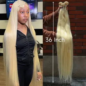 613 Bundle Wigs Human Hair Lace Front Brazilian Hair Vendors Weaves Bundles Peruvian And Brazilian Human Hair Raw Bundles