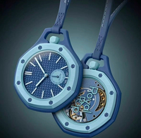 Pendentif octogonal en polyuréthane, bracelet co-marqué, montre de poche à quartz, nouvelle collection AP, collaboration Royal Oak Centenary, coloré