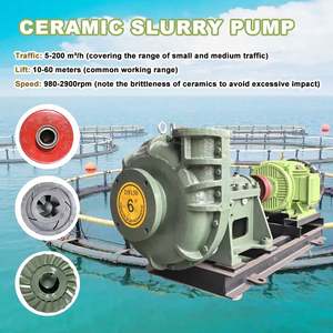 Bomba de Lodo Cerámica Industrial de Alta Resistencia, Horizontal y Resistente a la Abrasión, para el Transporte de Concentrados y Residuos - Product Image 2