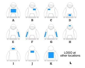 เสื้อฮู้ด420g ทรงโอเวอร์ไซส์ไม่มีสายมีฮู้ดสำหรับทั้งผู้ชายและผู้หญิง - Product Image 2