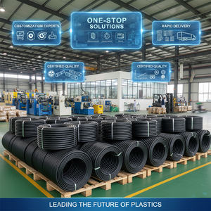 FYX防水UV耐性10 * 13MMブラックプラスチック段ボールパイプ - Product Image 6