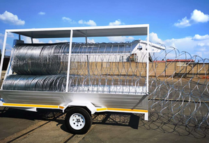 Barrières de contrôle des troubles mobiles - Fil de fer barbelé à déploiement rapide pour le contrôle du trafic - Product Image 4