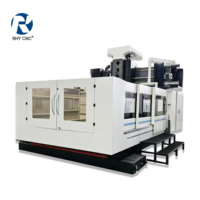 Centre d'usinage à portique GMB2518, fraiseuse CNC robuste X/Y/Z 2500x1800x1000mm, broche BT50 avec système FANUC pour l'usinage de moules