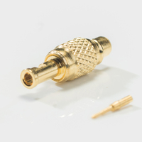 Connecteur RF CNC Raynool Connecteur mâle MCX Connecteur de câble à souder droit RG316 Fiche MCX
