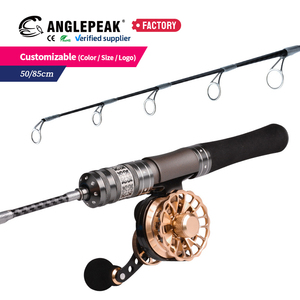 <span class=keywords><strong>Caña</strong></span> de Pescar en Hielo de Fibra de Vidrio con Mango de EVA de 50cm/85cm, Punta Plana, para Pesca de Lubina y Lucio, <span class=keywords><strong>Precio</strong></span> de Fábrica - Product Image 1