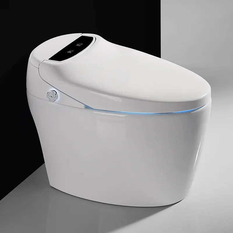 Bathroom Auto Automatic Sanitary Flush Sensor Bidet Toilet Luxury Smart Intelligent Toilet Bowl Bathroom Smart Toilet Seat