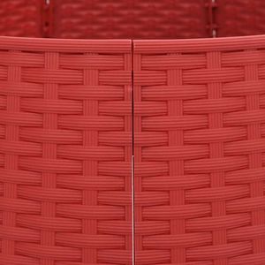 W2B VidaXL albero di natale medio gonna rosso polipropilene accessorio decorativo - Product Image 6