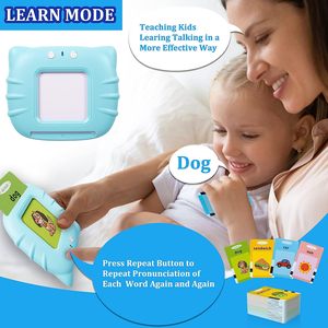 Máquina de Tarjetas de Letras para Niños, Tarjetas Flash Interactivas para Aprender Palabras en Inglés, Juego Educativo, 224 Palabras, Ecológico - Product Image 2