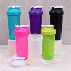 Wholesale Logo Custom <strong>Shaker</strong> Water Bottle <strong>Shaker</strong> Bottle Fitness Gym Protein Bottles Sport PP Plastic BPA Free Sample - Product Image 3
