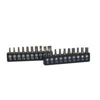 Kit d'outils de réparation pour garage, 172 pièces, en acier au carbone noir, trempé, avec douilles profondes et embouts, vente en gros
