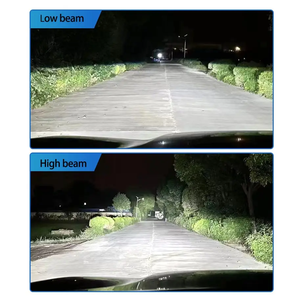 Rgb đuổi theo Led Đèn Pha quả cầu 5D mặt nạ pha lê H4 trang bị thêm Bộ <span class=keywords><strong>d</strong></span>ụng cụ biled máy chiếu cho BMW TOYOTA - Product Image 6