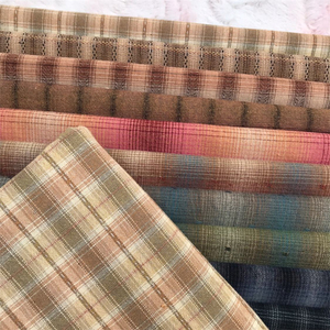 10 Màu Sắc Nhật Bản Sợi-Nhuộm Vải Sọc Làm Bằng Tay Tự Làm May Rửa Vải 100% Cotton Kiểm Tra Vải Cho Áo Sơ Mi Phù Hợp Với - Product Image 3