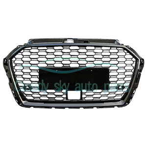 Rejilla de Panal Negro Brillante Estilo <span class=keywords><strong>RS3</strong></span> para Coche A3 S3, Malla de Fibra de Carbono con ACC, <span class=keywords><strong>Precio</strong></span> de Fábrica, para A3 S3 8V.5 2017 <span class=keywords><strong>2018</strong></span> 2019 - Product Image 3
