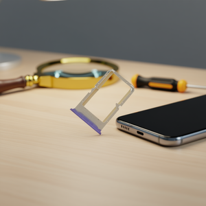 Vassoio porta SIM Oppo per A72 2020 CPH2067 viola, ricambio - Product Image 3