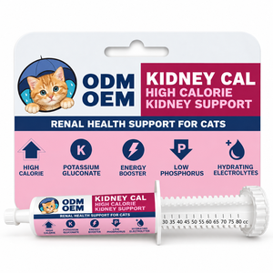 Gel di Supporto Renale per Gatti ad Alto Contenuto Calorico con Olio di Salmone, Gluconato di Potassio, Basso Contenuto di Fosforo, Nutrizione Renale, Idratazione ed Elettroliti - Product Image 1