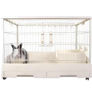 Tirando il tipo di cassetto Anti-Spray urina coniglio cincillà furetto piccola gabbia per animali - Product Image 3