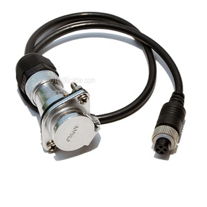 SWC010601 Conector de Cámara de Remolque DIN de 5 Pines, <span class=keywords><strong>Cable</strong></span> Coaxial de <span class=keywords><strong>Audio</strong></span> y <span class=keywords><strong>Video</strong></span> 1080P, Kit para Camión Suzuki, 1 Canal - Product Image 4