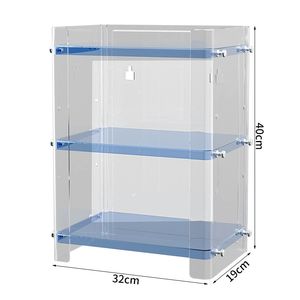 Étagère de rangement pour cosmétiques multifonctionnelle simple et épaisse, rangement de salle de bain <span class=keywords><strong>sans</strong></span> perçage, étagère murale de salle de bain - Product Image 6