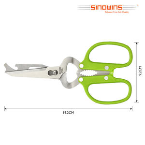 กรรไกรตัดกุ้งปูทะเลอเนกประสงค์แบบถอดได้ทำจากสแตนเลสพร้อมที่เปิดถั่ว - Product Image 6