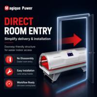 Cama de Terapia de Luz LED Infrarroja Magique Power de Cobertura Corporal Completa con Luz Roja para Uso Comercial y Bienestar, Cama de Fototerapia con Luz Roja