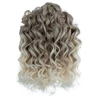 Extensions de cheveux synthétiques souples à tresser, résistantes à la chaleur, ondulées, modèles Futura, Jessica, Brazilian, Happy, Ariel, Anna, Alica, Lily, Hawaii, Russia