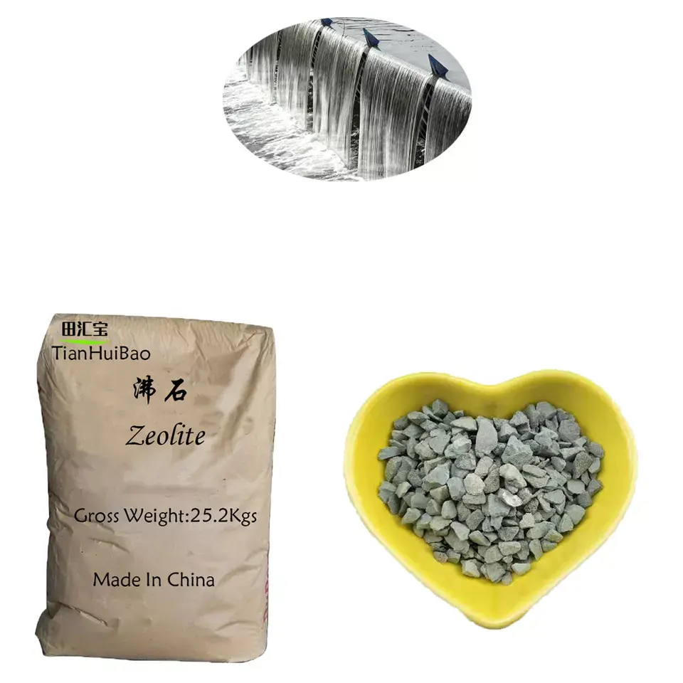 Zeolite verde natural preço por tonelada, zeolite de alta qualidade para filtro de água