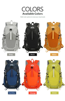 Nouveau sac à dos de randonnée et de cyclisme en polyester léger, grande capacité, unisexe, sac de voyage et de loisirs