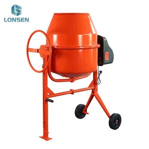 Mezcladora de Concreto Eléctrica Portátil para Jardinería y Paisajismo, Capacidad de 70L-280L - Product Image 2