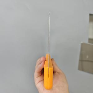 Juego de espátulas profesionales de acero inoxidable industrial de 4, 6, 8 y 10 pulgadas con mango de TPR para acabado de paneles de yeso y aplicaciones de cinta - Product Image 6