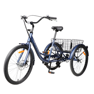 J <span class=keywords><strong>a</strong></span> bicicletta <span class=keywords><strong>a</strong></span> <span class=keywords><strong>tre</strong></span> <span class=keywords><strong>ruote</strong></span> 3 <span class=keywords><strong>ruote</strong></span> pneumatico grasso 3 <span class=keywords><strong>ruote</strong></span> 7 velocità <span class=keywords><strong>bici</strong></span> 26 pollici triciclo trike recumfolding in lega per adulti - Product Image 4