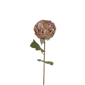 Flor de Seda Europea Hecha a Mano, Peonía Seca Artificial, Rama Individual Grande, Duradera, Decoración para Bodas - Product Image 1