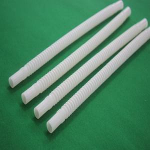 Tuyau de pompe en nylon ondulé de couleur blanche - Product Image 5