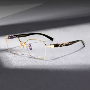 Monture de lunettes Saint <span class=keywords><strong>Van</strong></span> Gogh au design ergonomique, style haut de gamme, matériau en corne de titane, monture de lunettes respectueuse de la peau pour unisexe - Product Image 2