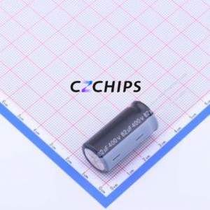 Condensador Electrolítico de Aluminio de Orificio Pasante RGA820M2GBK-1632G, Orificio Pasante, D16xL31.5mm 82uF 20% 400V 7.5mm - Product Image 1