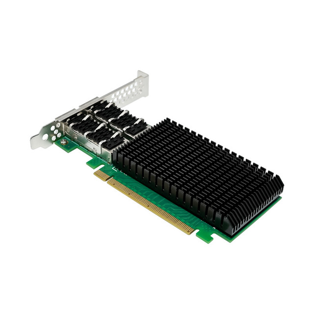 100G QSFP28 Dual Port Ethernet Adapter PCIe X16 Network Interface Card with RDMA SR-IOV UEFI PXE for Cloud Servers