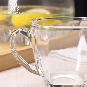 Lot de 5 kits de thé en verre, théière en verre à haute teneur en Borosilicate résistant à la chaleur, bouilloire à thé en verre, <span class=keywords><strong>pichet</strong></span> avec couvercle en <span class=keywords><strong>bois</strong></span>, théière transparente - Product Image 5