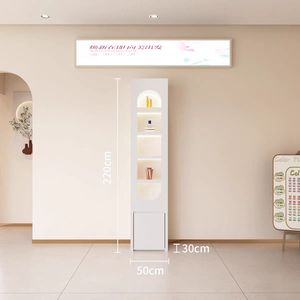 Vetrina Espositiva in Legno Moderna Personalizzata per Negozi di Cosmetici, Profumi, Hotel e Appartamenti - Product Image 6