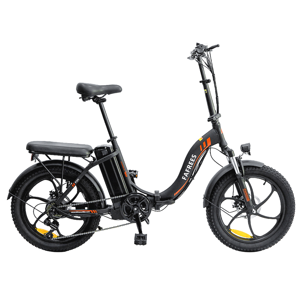 FAFREES F20 Электрический велосипед 20-дюймовая складная рама E-Bike 7-ступенчатая Шестерня со съемной литиевой батареей 15 А · ч