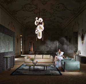 <span class=keywords><strong>Canapé</strong></span> design de luxe beige crème courbé en acier inoxydable base velours <span class=keywords><strong>2</strong></span> <span class=keywords><strong>places</strong></span> 3 <span class=keywords><strong>places</strong></span> 4 <span class=keywords><strong>places</strong></span> pour le salon - Product Image 4