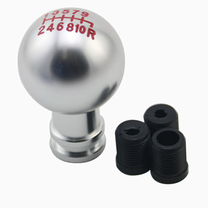 Pomo de palanca de cambios para coche, acero inoxidable, 10 velocidades, universal, manual, automático, resistente al óxido - Product Image 1