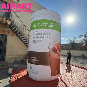 Bouteilles publicitaires gonflables géantes, bouteilles <span class=keywords><strong>de</strong></span> jus <span class=keywords><strong>de</strong></span> café gonflables pour affichage - Product Image 2